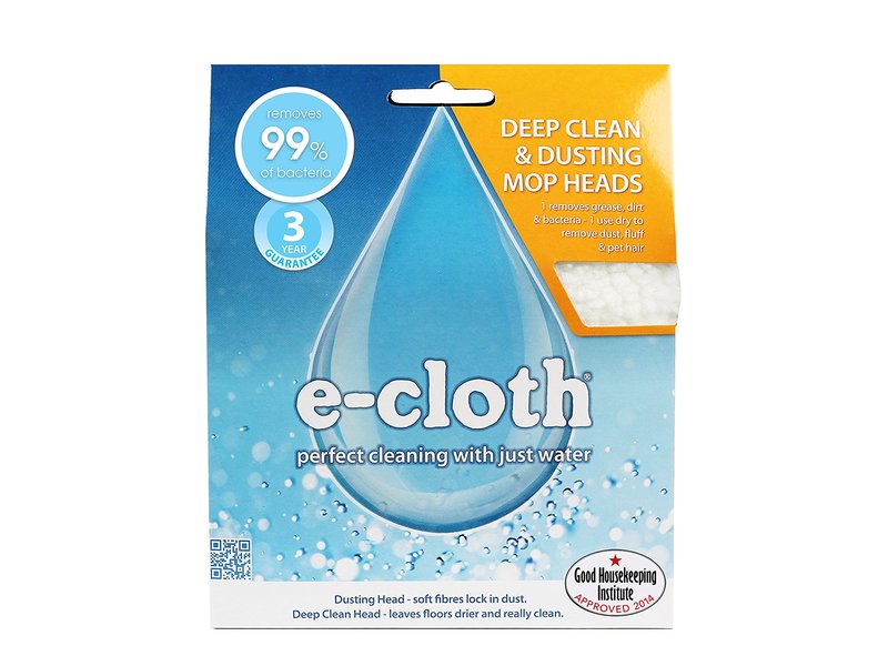 ECloth Deep Clean & Dusting Mop Head Pack 2 heads ESupplyLine