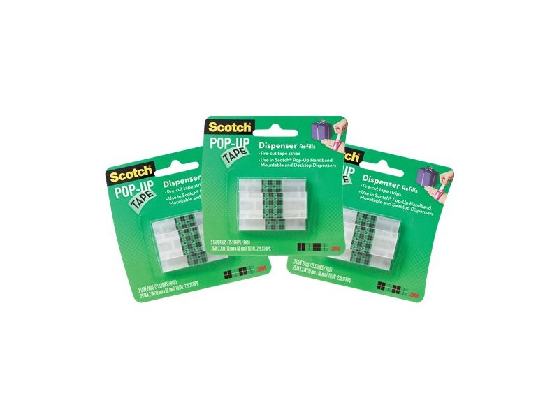 Scotch Popup Tape Refill MultiPack for The Scotch Hands Free