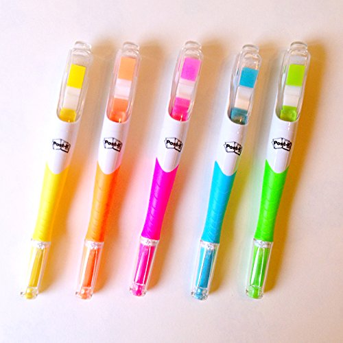 Postit Index Flag Highlighter Pen Highlighter with Builtin Index