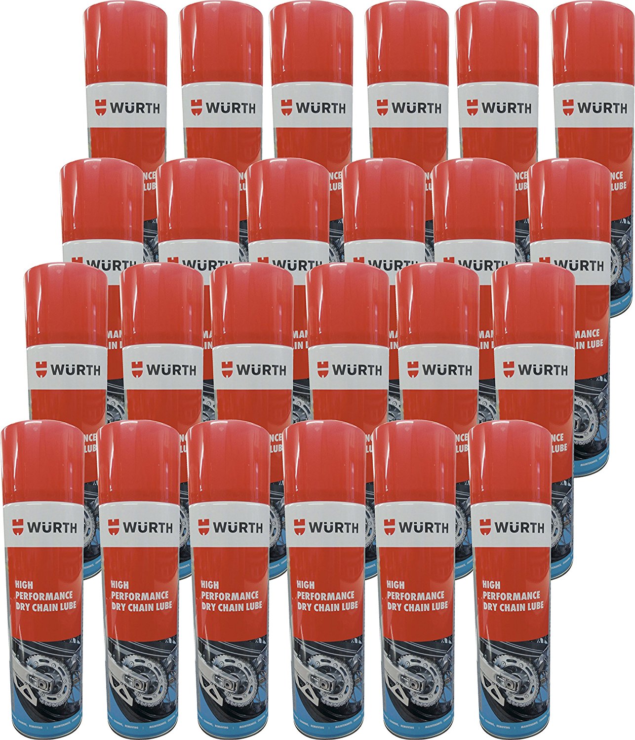 Würth High Performance Dry Chain Lube 500ml (12) ESupplyLine