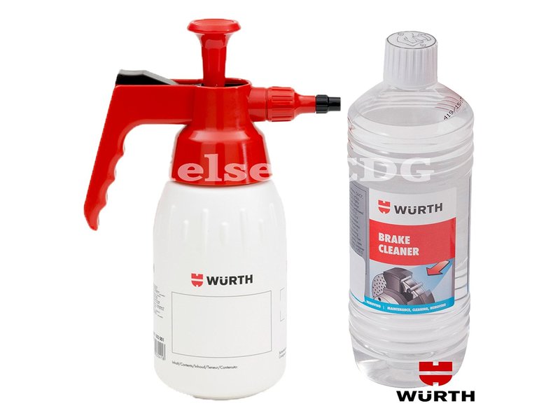 Wurth Pump Dispenser For Brake Cleaner + Brake Cleaner 1Ltr ESupplyLine