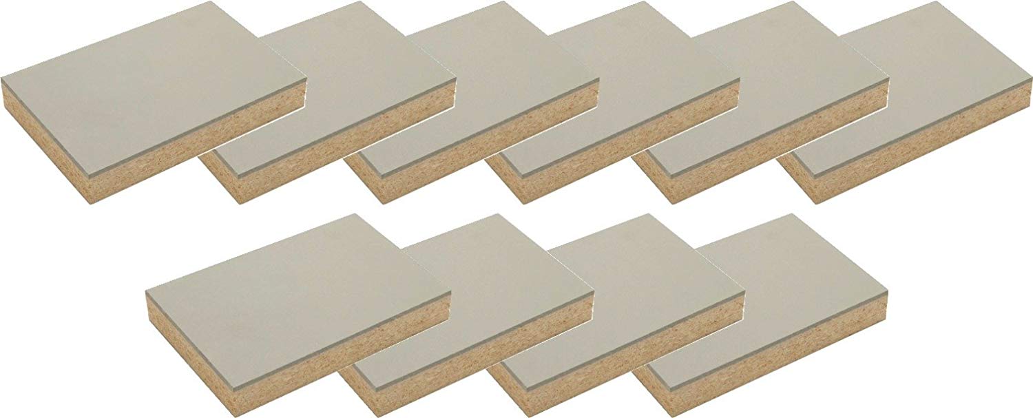 TRADITIONAL LINO PRINTING BLOCKS MOUNTED 3.2mm GREY 300x200x3.2mm (10