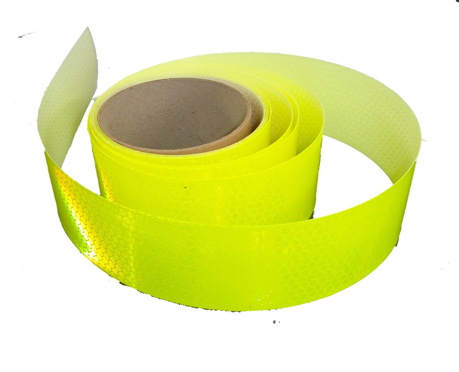 Nikkalite Reflective Fluorescent Yellow Conspicuity Tape 50mm x 11.5